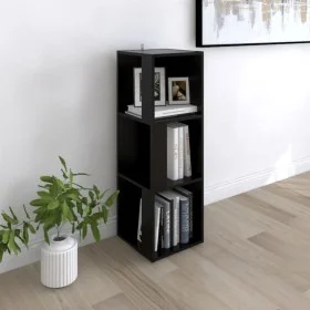 Mueble de esquina madera contrachapada negro 33x33x100 cm de vidaXL, Taquillas y armarios de almacenamiento - Ref: Foro24-809...