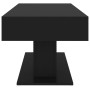 Mesa de centro madera contrachapada negro 96x50x45 cm en Mesas de centro | Comprar online en Foru.es