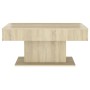 Mesa de centro madera contrachapada roble Sonoma 96x50x45 cm en Mesas de centro | Comprar online en Foru.es