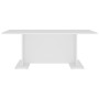 Mesa de centro de madera contrachapada blanco 103,5x60x40 cm en Mesas de centro | Comprar online en Foru.es