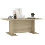 Mesa de centro madera contrachapada roble Sonoma 103,5x60x40 cm en Mesas de centro | Comprar online en Foru.es