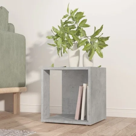 Concrete gray plywood side table 33x33x34.5 cm by vidaXL, Side tables - Ref: Foro24-809012, Price: 25,85 €, Discount: %