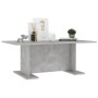 Mesa de centro madera contrachapada gris hormigón 103,5x60x40cm en Mesas de centro | Comprar online en Foru.es