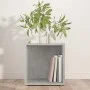 Concrete gray plywood side table 33x33x34.5 cm by vidaXL, Side tables - Ref: Foro24-809012, Price: 25,85 €, Discount: %
