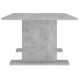 Mesa de centro madera contrachapada gris hormigón 103,5x60x40cm en Mesas de centro | Comprar online en Foru.es