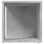 Concrete gray plywood side table 33x33x34.5 cm by vidaXL, Side tables - Ref: Foro24-809012, Price: 25,85 €, Discount: %