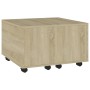 Mesa de centro madera contrachapada roble Sonoma 60x60x38 cm en Mesas de centro | Comprar online en Foru.es