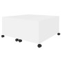 Mesa de centro madera contrachapada blanco 75x75x38 cm en Mesas de centro | Comprar online en Foru.es