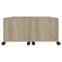 Mesa de centro madera contrachapada roble Sonoma 75x75x38 cm en Mesas de centro | Comprar online en Foru.es