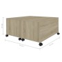 Mesa de centro madera contrachapada roble Sonoma 75x75x38 cm en Mesas de centro | Comprar online en Foru.es