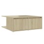 Mesa de centro madera contrachapada roble Sonoma 80x80x31 cm en Mesas de centro | Comprar online en Foru.es