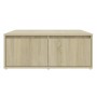 Mesa de centro madera contrachapada roble Sonoma 80x80x31 cm en Mesas de centro | Comprar online en Foru.es