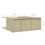 Mesa de centro madera contrachapada roble Sonoma 80x80x31 cm en Mesas de centro | Comprar online en Foru.es