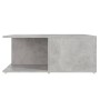 Mesa de centro madera contrachapada gris hormigón 80x80x31 cm en Mesas de centro | Comprar online en Foru.es