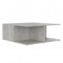 Mesa de centro madera contrachapada gris hormigón 80x80x31 cm en Mesas de centro | Comprar online en Foru.es