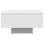 Mesa de centro madera contrachapada blanco 60x60x31,5 cm en Mesas de centro | Comprar online en Foru.es