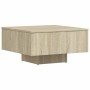 Mesa de centro madera contrachapada roble Sonoma 60x60x31,5 cm en Mesas de centro | Comprar online en Foru.es