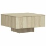 Mesa de centro madera contrachapada roble Sonoma 60x60x31,5 cm en Mesas de centro | Comprar online en Foru.es