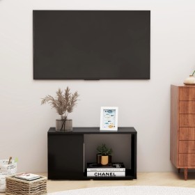 Mueble de TV madera contrachapada negro 60x24x32 cm de vidaXL, Muebles TV - Ref: Foro24-809054, Precio: 27,84 €, Descuento: %