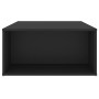 Mesa de centro madera contrachapada negro 90x67x33 cm en Mesas de centro | Comprar online en Foru.es
