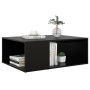 Mesa de centro madera contrachapada negro 90x67x33 cm en Mesas de centro | Comprar online en Foru.es
