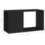 Mueble de TV madera contrachapada negro 60x24x32 cm de vidaXL, Muebles TV - Ref: Foro24-809054, Precio: 27,84 €, Descuento: %