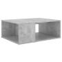 Mesa de centro madera contrachapada gris hormigón 90x67x33 cm en Mesas de centro | Comprar online en Foru.es
