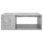 Mesa de centro madera contrachapada gris hormigón 90x67x33 cm en Mesas de centro | Comprar online en Foru.es