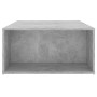Mesa de centro madera contrachapada gris hormigón 90x67x33 cm en Mesas de centro | Comprar online en Foru.es