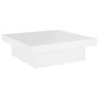 Mesa de centro madera contrachapada blanco 90x90x28 cm en Mesas de centro | Comprar online en Foru.es