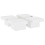Mesa de centro madera contrachapada blanco 90x90x28 cm en Mesas de centro | Comprar online en Foru.es