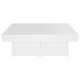 Mesa de centro madera contrachapada blanco 90x90x28 cm en Mesas de centro | Comprar online en Foru.es