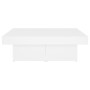 Mesa de centro madera contrachapada blanco 90x90x28 cm en Mesas de centro | Comprar online en Foru.es