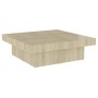 Mesa de centro madera contrachapada roble Sonoma 90x90x28 cm en Mesas de centro | Comprar online en Foru.es