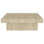 Mesa de centro madera contrachapada roble Sonoma 90x90x28 cm en Mesas de centro | Comprar online en Foru.es