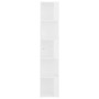 Mueble de esquina madera contrachapada blanco 33x33x164,5 cm de vidaXL, Taquillas y armarios de almacenamiento - Ref: Foro24-...