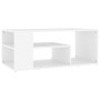 Mesa de centro madera contrachapada blanco 100x50x40 cm en Mesas de centro | Comprar online en Foru.es