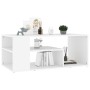 Mesa de centro madera contrachapada blanco 100x50x40 cm en Mesas de centro | Comprar online en Foru.es