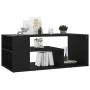 Mesa de centro madera contrachapada negro 100x50x40 cm en Mesas de centro | Comprar online en Foru.es