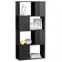 Estantería/divisor de espacios gris brillo 60x24x124,5 cm de vidaXL, Librerías y estanterías - Ref: Foro24-809088, Precio: 42...
