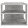 Mesa de centro madera de ingeniería gris hormigón 100x50x40 cm en Mesas de centro | Comprar online en Foru.es