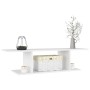Mueble de pared para TV blanco 103x30x26,5 cm en Muebles TV | Comprar online en Foru.es