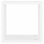 Estantes cubo de pared 2 unidades blanco 30x15x30 cm en Estanterías | Comprar online en Foru.es