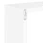 Estantes cubo de pared 2 unidades blanco 30x15x30 cm en Estanterías | Comprar online en Foru.es