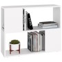 Mueble para TV madera contrachapada blanco 80x24x63 cm de vidaXL, Muebles TV - Ref: Foro24-809116, Precio: 44,41 €, Descuento: %