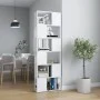 Estantería divisor de espacios blanco 60x24x186 cm de vidaXL, Librerías y estanterías - Ref: Foro24-809098, Precio: 81,37 €, ...