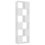 Estantería divisor de espacios blanco 60x24x186 cm de vidaXL, Librerías y estanterías - Ref: Foro24-809098, Precio: 81,37 €, ...