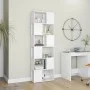 Estantería divisor de espacios blanco 60x24x186 cm de vidaXL, Librerías y estanterías - Ref: Foro24-809098, Precio: 81,37 €, ...