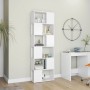 Estantería divisor de espacios blanco 60x24x186 cm de vidaXL, Librerías y estanterías - Ref: Foro24-809098, Precio: 83,78 €, ...