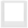 Estantes cubo de pared 2 unidades blanco 26x15x26 cm en Estanterías | Comprar online en Foru.es
